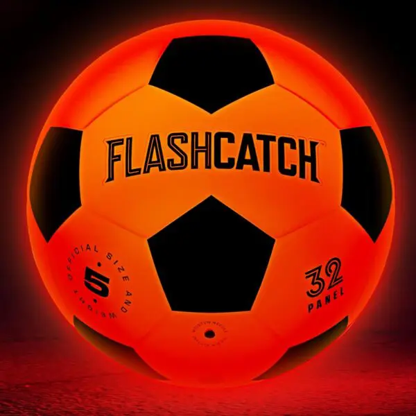 Light-Up Soccer Ball – Glow in the Dark Size 5 | Cool Gifts for Kids & Teens (Ages 8-15+) - Image 2