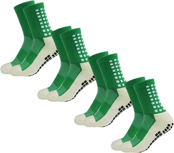 Yufree Grip Soccer Socks – Anti-Slip Athletic Socks for Football, Basketball & Sports (4 Pairs) - Image 10