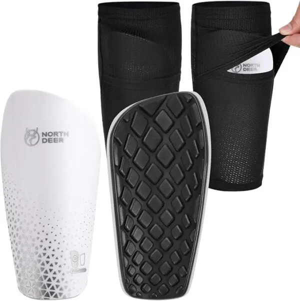 Northdeer Soccer Shin Guards for Kids & Adults – Secure Fit, Breathable Design & Reliable Protection - Image 9