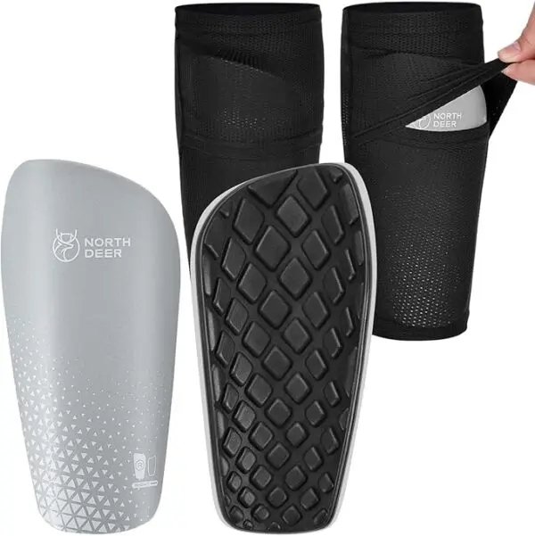 Northdeer Soccer Shin Guards for Kids & Adults – Secure Fit, Breathable Design & Reliable Protection - Image 10