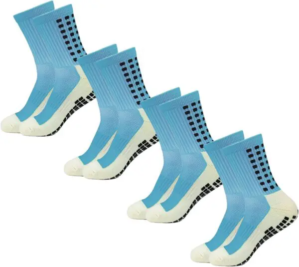 Yufree Grip Soccer Socks – Anti-Slip Athletic Socks for Football, Basketball & Sports (4 Pairs) - Image 12