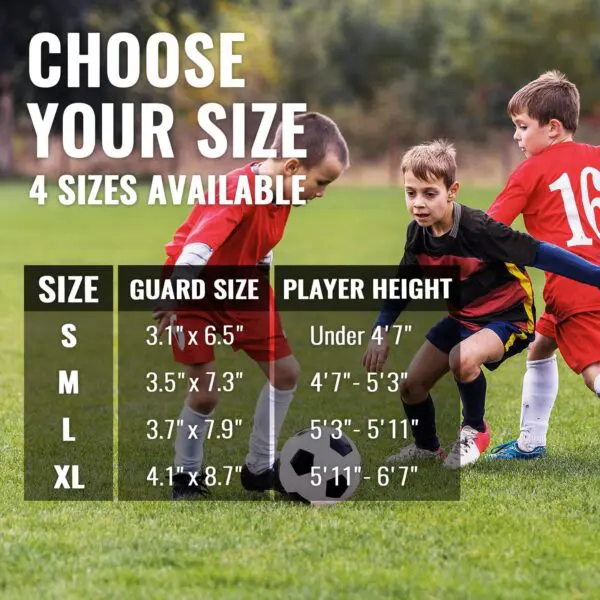 Northdeer Soccer Shin Guards for Kids & Adults – Secure Fit, Breathable Design & Reliable Protection - Image 4