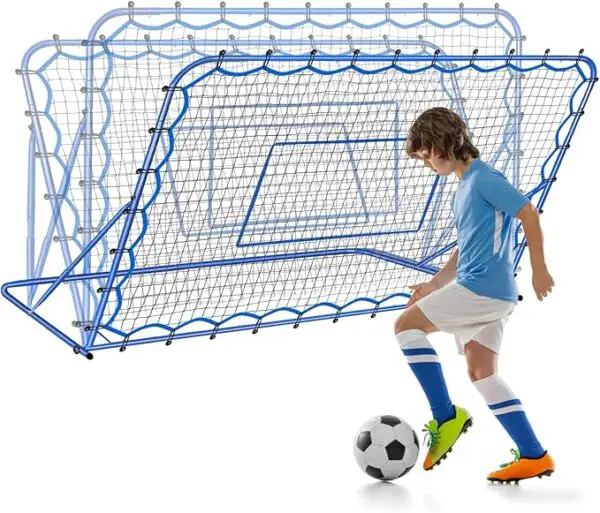 Winthai Soccer Rebounder Net – Adjustable Angle Soccer Training Tool for Passing, Control & Precision, Quick Setup for Kids, Teens & Adults - Image 10
