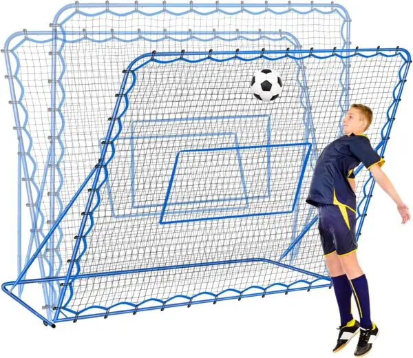 Winthai Soccer Rebounder Net – Adjustable Angle Soccer Training Tool for Passing, Control & Precision, Quick Setup for Kids, Teens & Adults - Image 3
