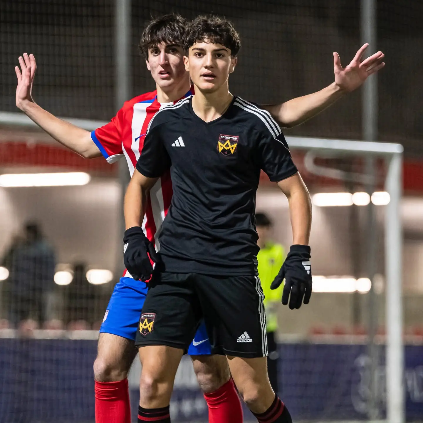 Competing against pro soccer academies like Atlético Madrid is part of complete player development at Madrid Euro Soccer Academy