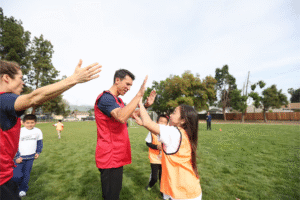 Soccer forward People