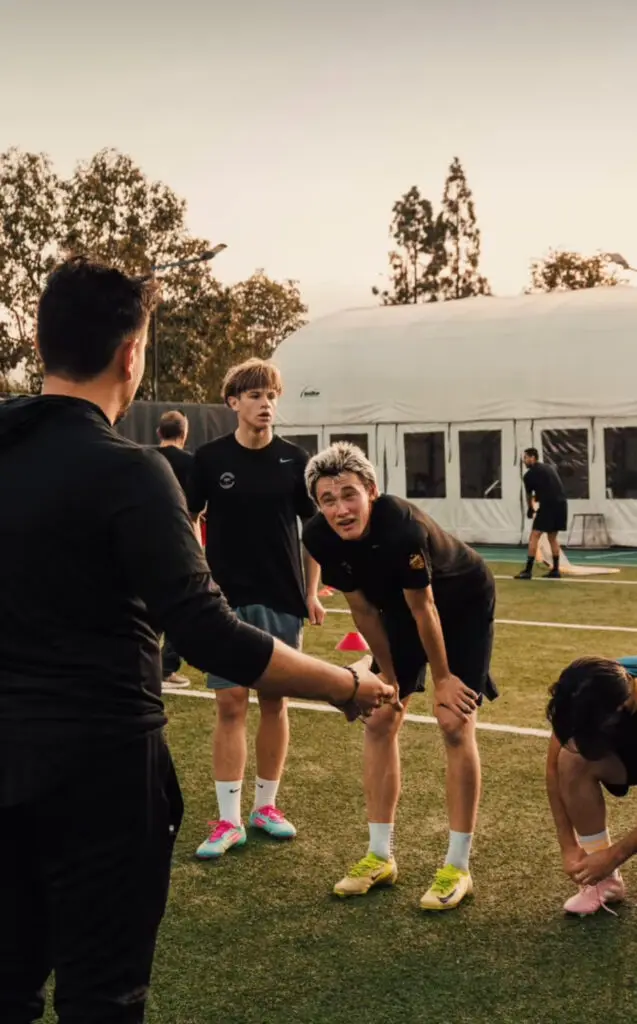 1991 Football Academy image of practice