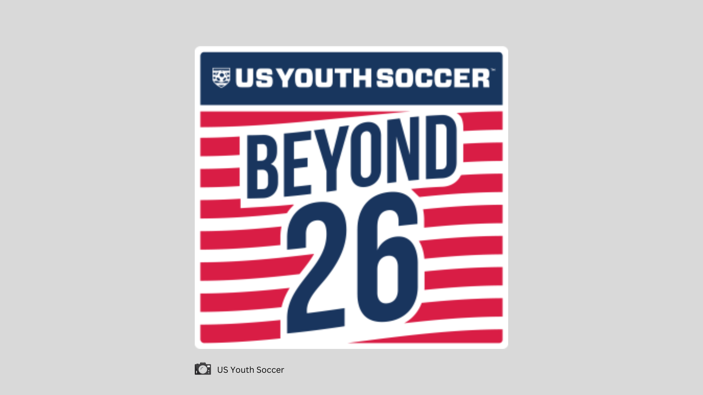US Youth Soccer (USYS) Beyond 26 logo for new National Championships era
