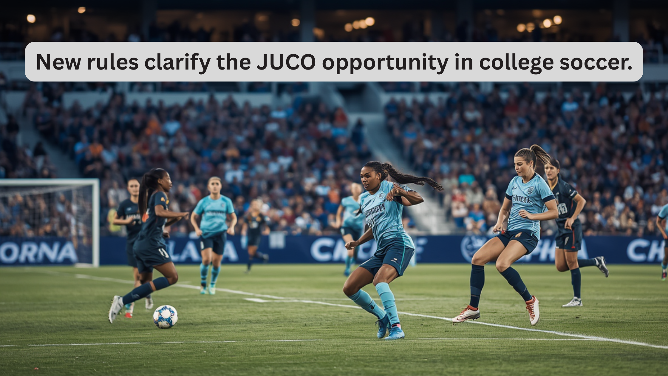 NJCAA changes put JUCO soccer back in focus as college players compete in a stadium, highlighting new junior college eligibility and transfer reforms.