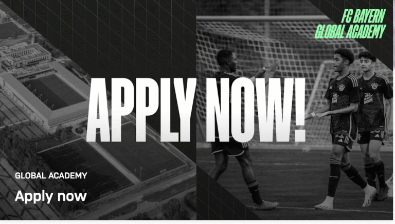 FC Bayern apply now image