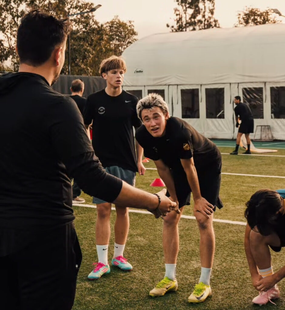 1991 Football Academy image of practice