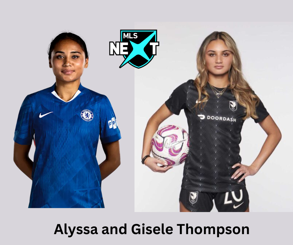 MLS Next Girls: Sisters Alyssa and Gisele Thompson