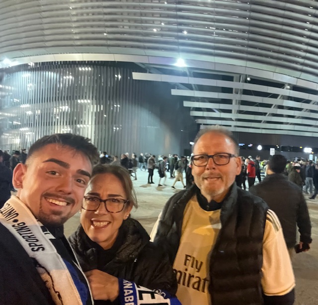 Ron and Gloria Stitt, with Son Michael Stitt