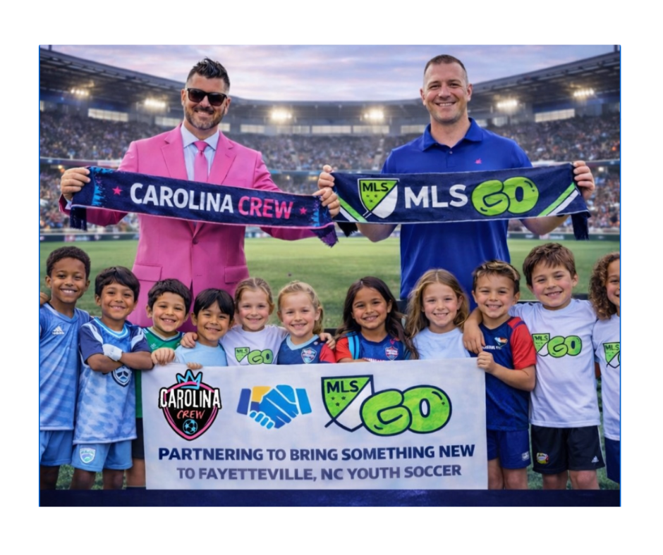 MLS Go and Carolina Crew FC picture of partnership