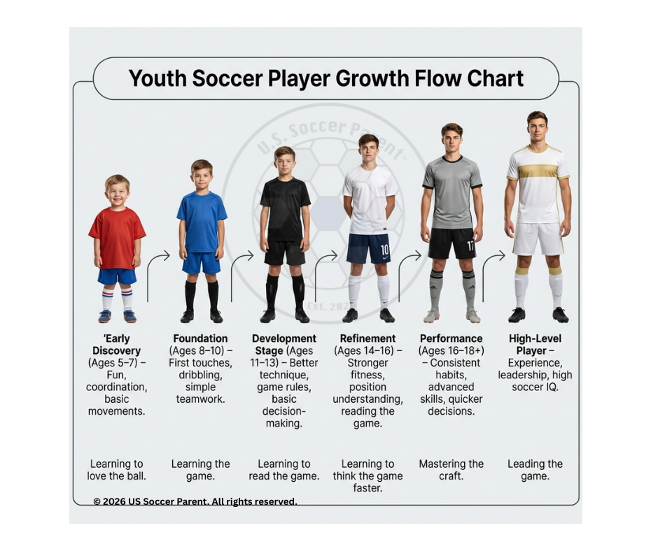 U.S. Soccer Parent Youth soccer player growth chart. Player Development