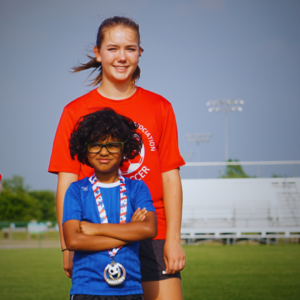 TOPSoccer Volunteer and player