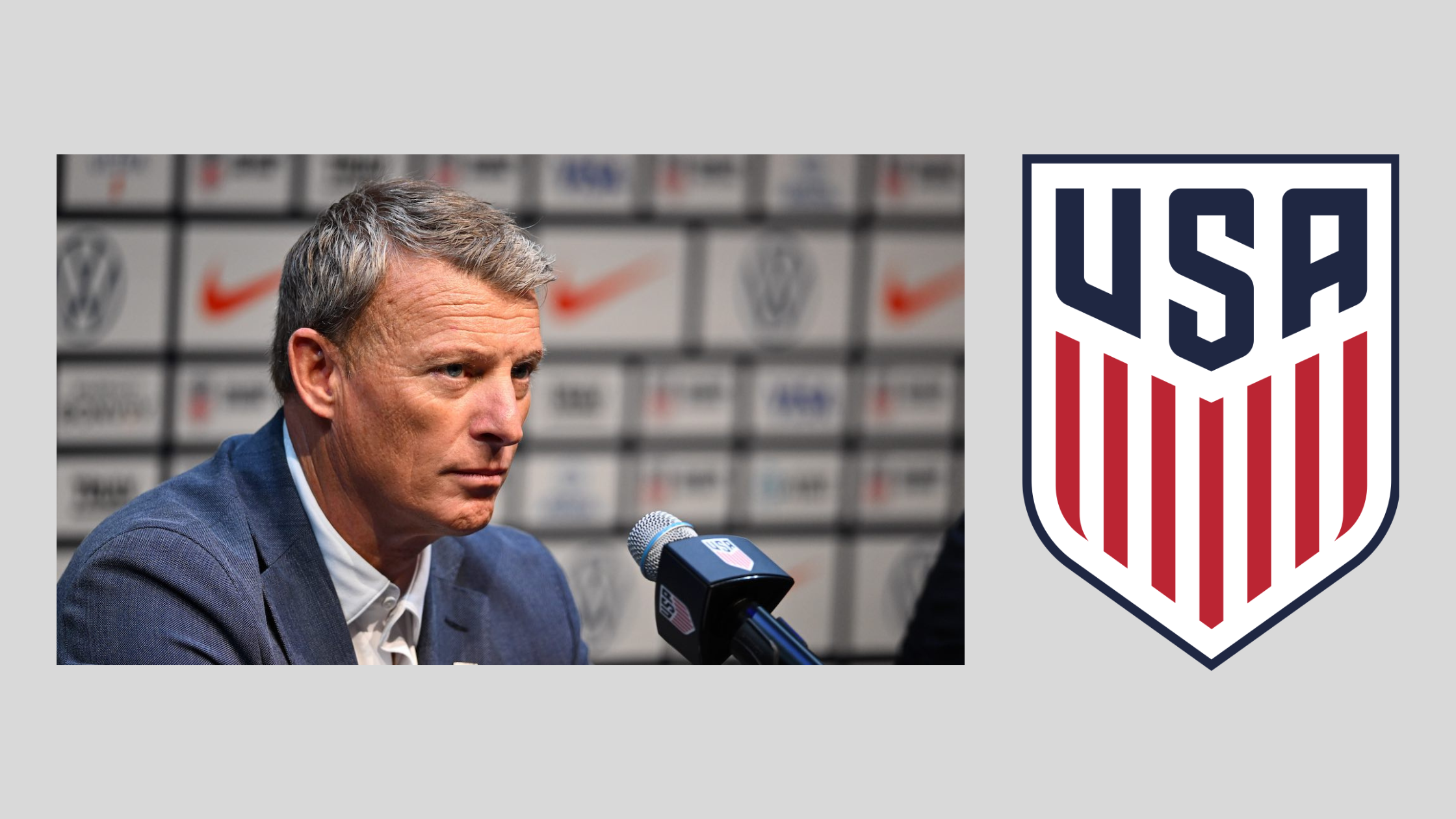 U.S. Soccer press conference with Matt Crocker, resignation press conference, weeks before World Cup