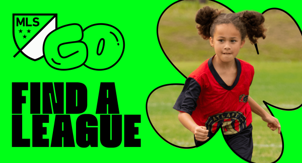 MLS GO find a league logo